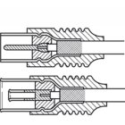 Antennenkabel Koax-Stecker Antennenstecker 9,5 mm - Antennenkupplung 9,5mm 1,5 m