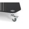 conecto LM-FS01G Premium TV-Ständer Standfuß für Flachbildschirm LCD LED Plasma höhenverstellbar 37-70 Zoll (94-178 cm, bis 40 kg) VESA Standard, silber/schwarz
