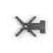 EXELIUM XFLAT® - TV Wandhalterung XFLAT-22XLB schwenkbar & slide für 32 Zoll - 65 Zoll (81cm - 165cm) schwarz