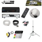 COMAG Digitale HDTV Mini-Sat-Anlage Komplett-Set MDS 60 Easy Find mit Ständer