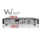 VU+ Duo² Twin Linux Receiver (Full HD, 1080p, 2x DVB-C/T2 Tuner, PVR-Ready)