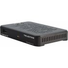 TELESTAR TELEMINI T2 IR DVB-T2 Receiver (H.265/HEVC, IRDETO, freenet TV, USB Mediaplayer, Wetter-App) schwarz
