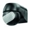 Sonero Infrarot-Bewegungsmelder X-IMS081 – Innen- / Außenmontage, schwarz, schwenkbar, Schutzklasse: IP44, 180° / 12m Arbeitsfeld