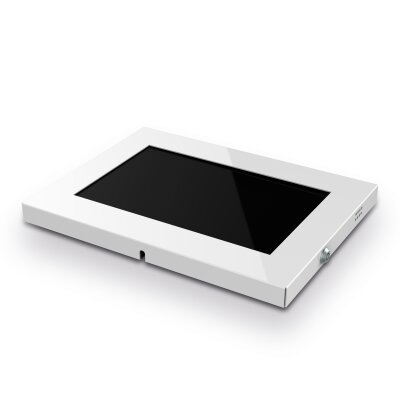 conecto Tablet Gehäuse SA-CC50180 für Samsung Galaxy Note 10.1, Galaxy Tab 3 (10,1 Zoll) sowie Samsung 7150 und 7500, abschließbar, inkl. Diebstahlsicherung, weiß