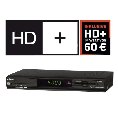 COMAG SL 60 HD+ Basic Full HD Sat Receiver inkl. HD plus Karte (12 Monate gratis)