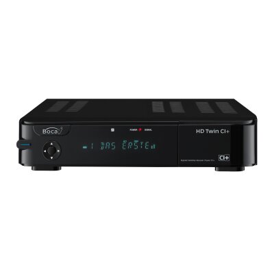 BOCA HD TWIN CI+ Festplatten Sat Receiver Twin-Tuner HDTV 1000GB (B-Ware, wie NEU)