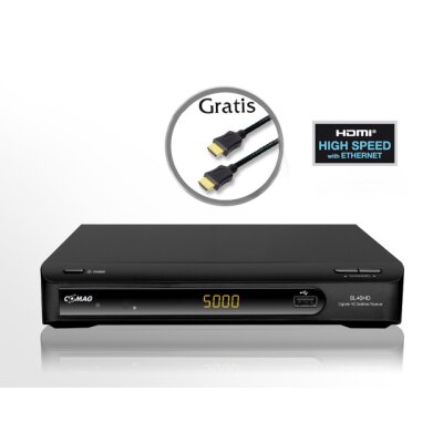 COMAG SL 40 HD Sat Receiver HDTV USB 2x Scart PVR Ready inkl. gratis Qualitäts-HDMI-Kabel