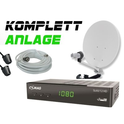 COMAG Digitale HDTV Mini-Sat-Anlage Komplett-Set MDS 60 Easy Find