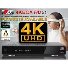 AX 4K-BOX HD51 UHD 2160p E2 Linux Twin Receiver 2xDVB-S2 Tuner