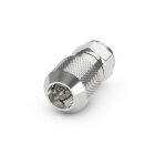 conecto® easyfit F-Stecker für Satanschluss Satkabel Koaxkabel mit Durchmesser 6,8mm bis 7,0mm 1 Stück