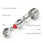 conecto® easyfit F-Stecker für Satanschluss Satkabel Koaxkabel mit Durchmesser 7,2mm bis 7,4mm 2 Stück