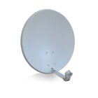 Opticum digitale 1 Teilnehmer Satelliten-Anlage, Single-LNB, X60 cm Antenne, Stahl lichtgrau