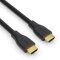 sonero X-PHC010-010 Premium Zertifiziertes High Speed HDMI Kabel mit Ethernet, gegossener Designstecker, vergoldete Anschlüsse (4K UltraHD, 3D Full HD, 18Gbps Full Bandwith, HDR High Dynamic Range), 1,0m