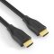 conecto Premium Zertifiziertes High Speed HDMI Kabel mit Ethernet, vergoldete Anschlüsse (4K UltraHD, 3D Full HD, 18Gbps Full Bandwith, HDR High Dynamic Range)