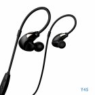 Cannice SC1412 Y4 Bluetooth Kopfhörer In Ear | Kabellose 4.1 Sport Kopfhörer Stereo mit Ohrbügel | 10m Reichweite, ultra leicht, wasserabweisend, schwarz/gold