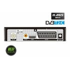 EDISION proton T265 LED DVB-T2 HD H.265 HEVC Full HD Hybrid FTA Receiver HDTV DVB-T2/DVB-C (DISPLAY, HDMI, SCART, S/PDIF, USB 2.0)