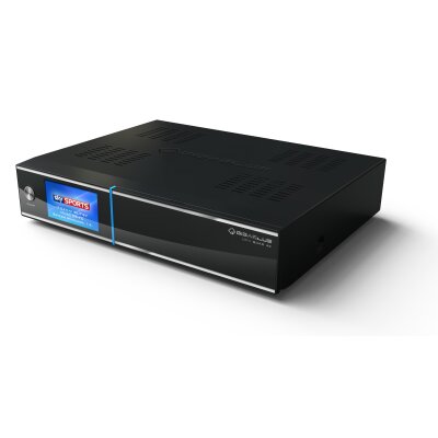 GigaBlue UHD Quad 4K CI 2x DVB-S2 FBC Twin Linux HDTV Sat Receiver PVR Ready inkl. HDMI Kabel schwarz