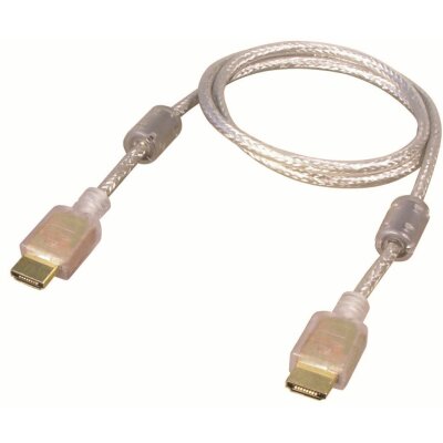 Verbindungskabel HDMI-Stecker 19 pol. auf HDMI-Stecker 19pol. 1,0 m