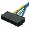 adaptare 35010 30 cm ATX-Stromadapter 24-pin Netzteil auf 18-pin-Stecker für HP Z420/Z600/Z620/Z800 Workstation schwarz