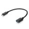 adaptare 40227 USB-OTG Adapter-Kabel USB-Stecker Typ C USB 3.0-Buchse Typ A für Speicher-Stick und andere Geräte