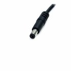 adaptare 40544 Niedervolt Ladekabel (USB-A Stecker auf DC-Hohlstecker), 5,5x2,1mm, 60cm, schwarz