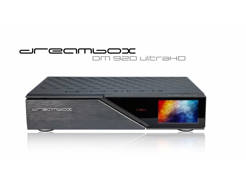 Dreambox DM920 UHD 4K E2 Linux PVR Receiver mit 1x DVB-S2 Dual Tuner