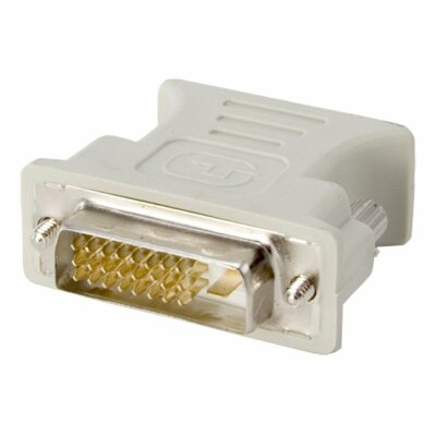 adaptare Analoger Monitoradapter DVI-D-Stecker VGA-Kupplung (24+1-polig männlich/15-polig weiblich)
