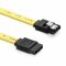 adaptare 31203 30 cm SATA-Kabel 6 GB/s mit Metall-Clip gelb
