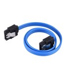 adaptare 31505 50 cm SATA III-Kabel, 6 GB/s mit Metallclips blau