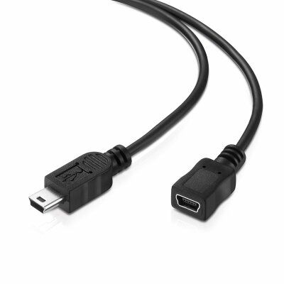 adaptare 40124 1,2 m Mini-USB 2.0 Verlängerung