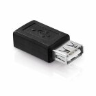 adaptare 41002 USB 2.0-Adapter Mini-Buchse auf Buchse Typ A schwarz