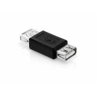 USB 2.0-Adapter A-Buchse auf A-Buchse schwarz