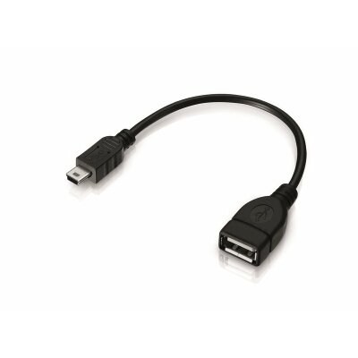 USB-OTG Adapter-Kabel Mini-USB-Stecker USB-Buchse Typ A für Autoradio, Navi