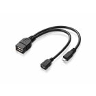 USB-OTG Adapter-Kabel Micro-USB 2.0-Stecker USB-Buchse...