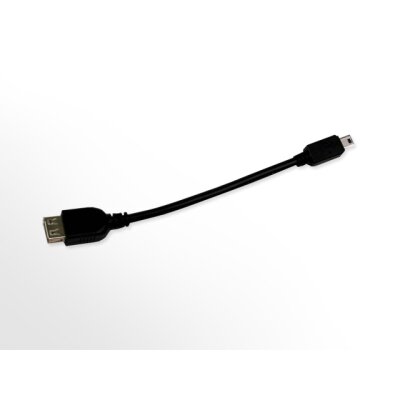 COMAG USB-Adapterkabel (Mini-A-Stecker auf Normal-A-Buchse) 18,5 cm