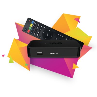 MAG 256 Full HD HEVC IPTV Receiver Multimedia Player Streamer Set-Top-Box