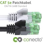 conecto Patchkabel CAT.5e (UTP) Netzwerkkabel...