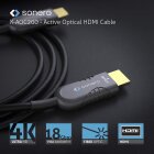 Sonero X-AOC200-250 Premium AOC HDMI 2.0 Hybridkabel (Glasfaser/Kupfer), HDMI A Stecker (19polig) auf HDMI A Stecker (19polig) Aktives HDMI 4K AOC Extender Kabel - 25m