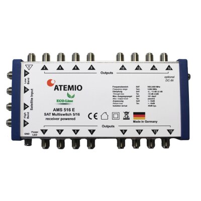 ATEMIO AMS516E Multischalter ECO-Line 5/16