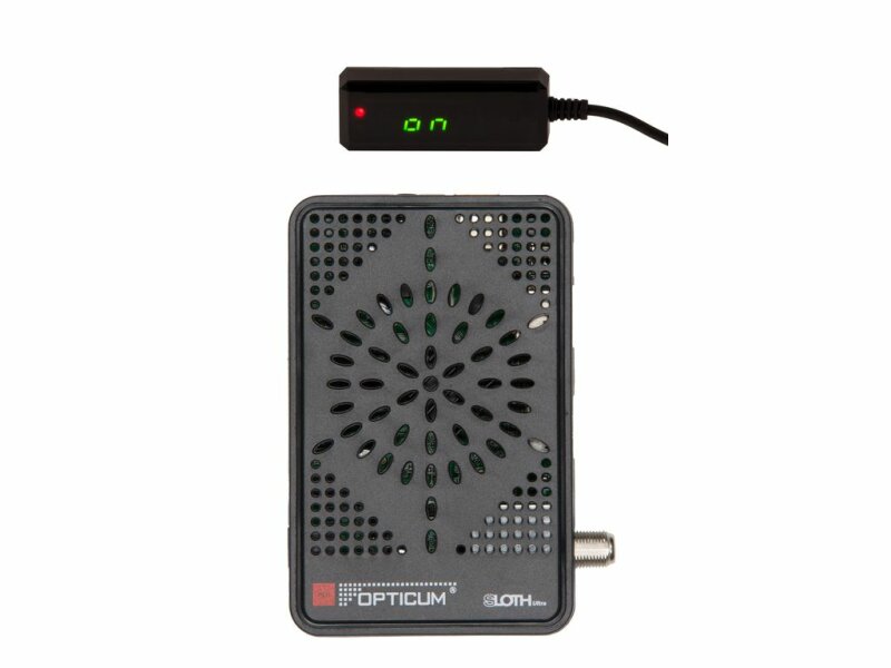 Opticum SLOTH Mini HD DVB-S/S2 Digital IP Receiver HDTV, DVB-S2, HDMI, SCART, IPTV, LAN, PVR, USB 