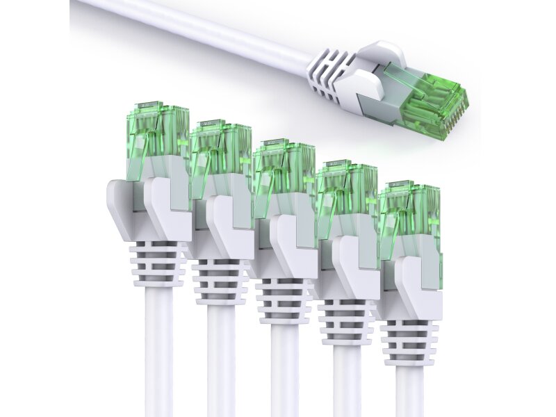 conecto CC50401 Patchkabel CAT.5e (UTP) Netzwerkkabel Ethernetkabel L