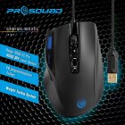 ProSquad SQ1600 USB Gaming Maus | 10 Tasten, 32 Farben,...