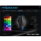 ProSquad SQ1600 USB Gaming Maus | 10 Tasten, 32 Farben, 11.750 FPS, 6000 DPI, inkl. LCD Display für PC