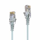 PureLink MC1501-0025 CAT6 Netzwerkkabel UTP (10/100/1000 Mbit/s), extra dünn mit 2x RJ45 Stecker, Patchkabel für Switch, Modem, Router, Patchpanels, Patchfelder, 10er Set, 0,25m, grau