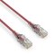 PureLink MC1505-005 CAT6 Netzwerkkabel UTP (10/100/1000 Mbit/s), extra dünn mit 2x RJ45 Stecker, Patchkabel für Switch, Modem, Router, Patchpanels, Patchfelder, 5-er Set, 0,50m, rot