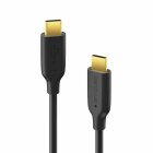 Sentivus U200-100 Pro Series USB 2.0 Daten-/Ladekabel (USB 3.1-C Stecker auf USB 3.1-C Stecker), 1,00m, schwarz