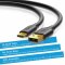 Sentivus U201-200 Pro Series USB 2.0 Daten-/Ladekabel (USB-A Stecker auf USB 3.1-C Stecker), 2,00m, schwarz