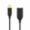 Sentivus U206-010 Pro Series USB 2.0 OTG Adapter-Kabel (USB 3.1-C Stecker auf USB-A Buchse) für Smartphone, Tablet und USB-Geräte 0,10m, 0,10m, schwarz