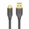 Sentivus U301-100 Pro Series USB 3.0 Daten-/Ladekabel (USB 3.0-A Stecker auf USB 3.1-C Stecker), 1,00m, schwarz