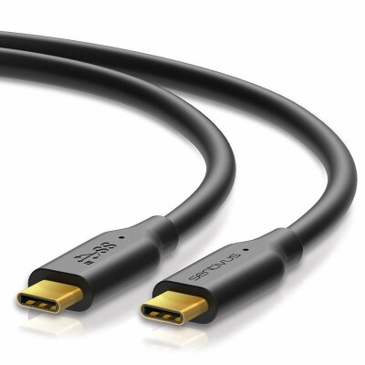Sentivus U310-100 Pro Series USB 3.1 SuperSpeed Daten-/Ladekabel (USB 3.1-C Stecker auf USB 3.1-C Stecker), 1,00m, schwarz